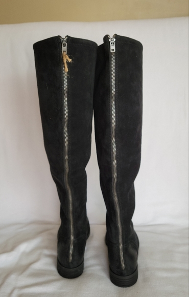 Born Women's Black Suede Borman boots size 6 - Picture 7 of 13